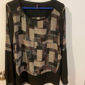 NYDJ woven blouse